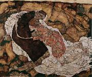 Egon Schiele Death and Maiden (mk12) oil painting